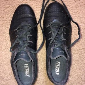 Blacked Out Nike Fitsole Tennis Shoes Size 8